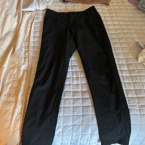 Lulu lemon commission pants black 30x34